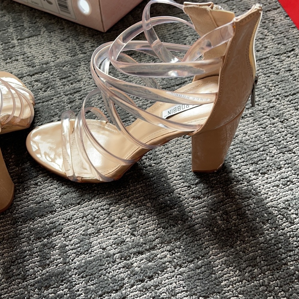 Clear strappy heels - Picture 3 of 3